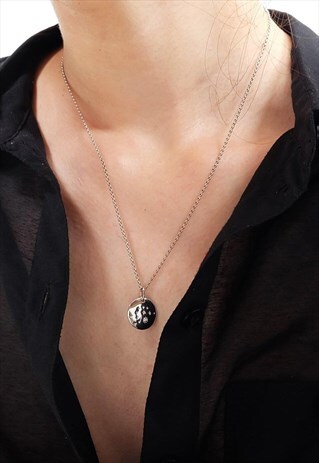 ZODIAC STERLING SILVER NECKLACE AQUARIUS SIGN