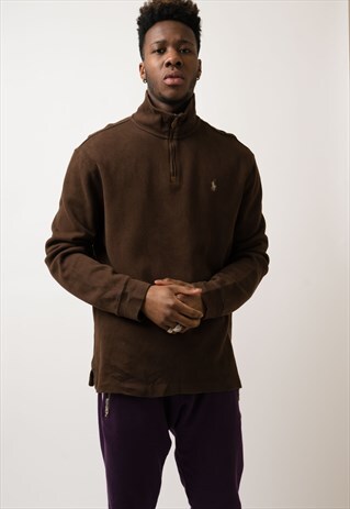 VINTAGE RALPH LAUREN 1/4 ZIP JUMPER