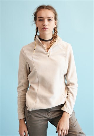 Y2K ATHLEISURE SPORTS FLEECE NEUTRAL SWEATSHIRT