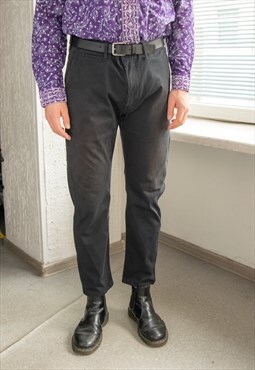 Vintage 90's Black Stretchy Trousers