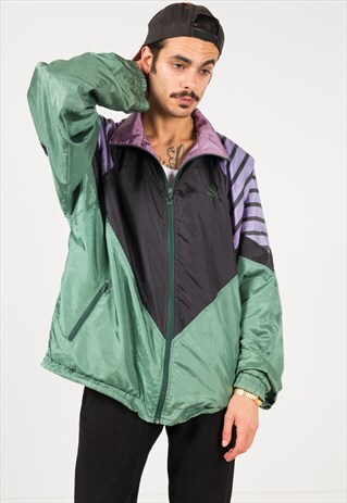 VINTAGE 80S PUMA SHELL SPORT JACKET / S1016