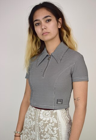 VINTAGE 90'S VERSACE CROP TOP