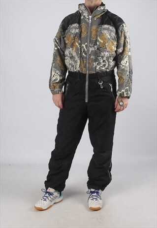 VINTAGE KILLTEC FULL SKI SUIT SNOW SPORTS M 40- 42" (92J)
