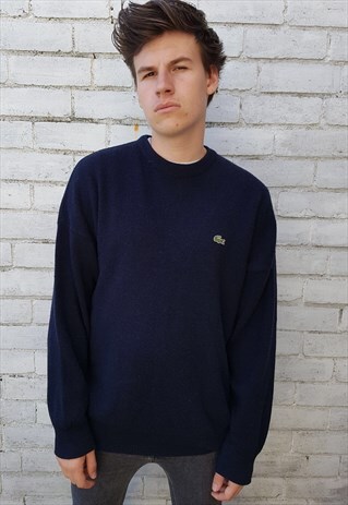 VINTAGE LACOSTE KNIT SWEATER