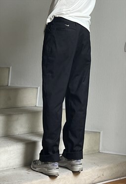 Vintage NIKE Pants Trousers 90s Black