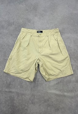 Vintage Polo Ralph Lauren Shorts Beige Chino Shorts 