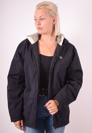 NIKE WOMENS VINTAGE JACKET XL BLACK 90S