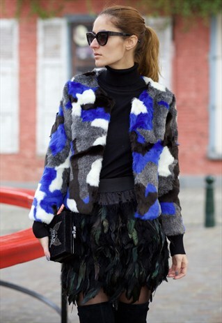 WORLD TOUR FAUX FUR COAT