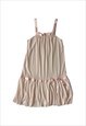 Vintage 60s dress lingerie midi nightie floaty sheer pink