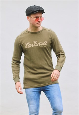 CARHARRT USA RIBBED SIGNATURE SWEATSHIRT
