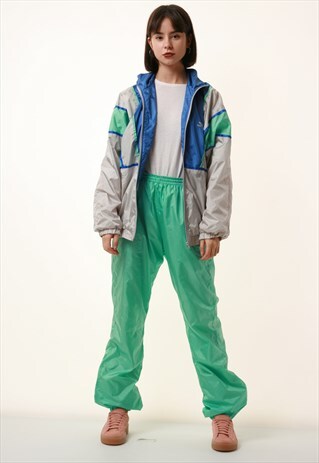 90S VINTAGE PUMA SHELL SPORTS SUIT JACKET TROUSERS 16182