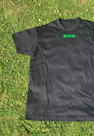BAAD T-SHIRT BLACK NEOGOTS ULTRA ( NEONGREEN)
