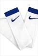 VINTAGE EARLY 2000 NIKE CREW SOCKS WITH A BLUE SWOOSH 3PK