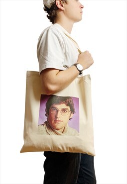 Louis Theroux Funny Stare 90s Meme Tote Bag Viral TikTok