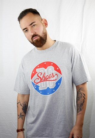 VINTAGE SPORTS GREY T SHIRT