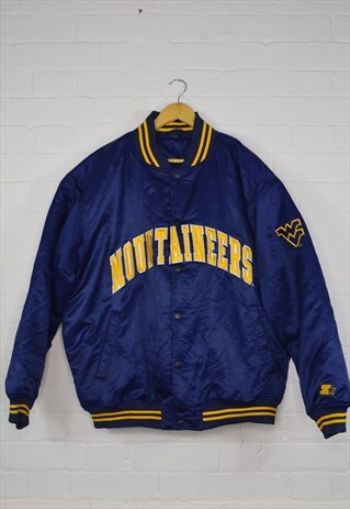 Vintage West Virginia Mountaineers Starter College Jacket | COP ...