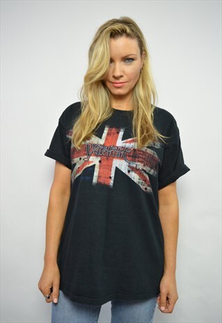 VINTAGE 90S BULLET FOR MY VALENTINE BLACK ROCK T-SHIRT TEE