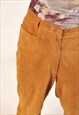 VINTAGE 00S SUEDE LEATHER TROUSERS