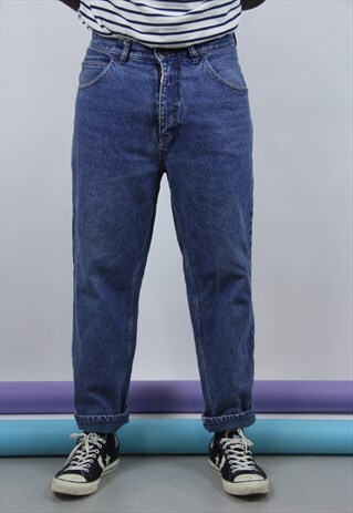 VINTAGE 90'S BLUE DENIM JEANS