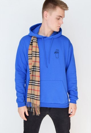 BLUE FRESH AS F-CK HOODIE