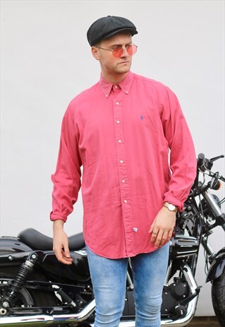 RALPH LAUREN USA TUSCAN PINK VINTAGE SHIRT