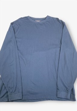 Vintage l.l.bean long sleeve t-shirt navy blue l BV18012