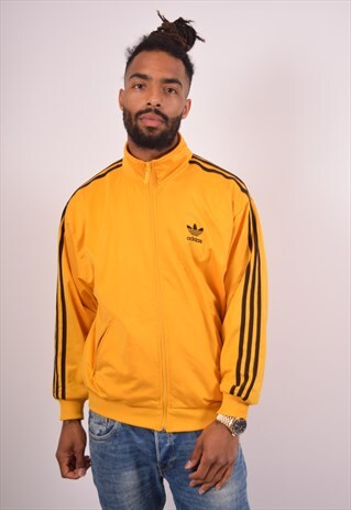 yellow track jacket adidas