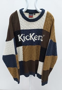 Vintage Kickers Cable Knit Jumper