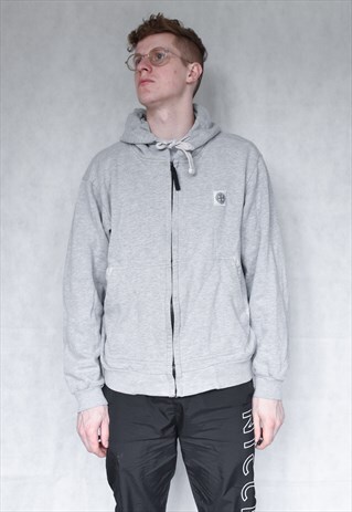 STONE ISLAND PATCH LOGO HOODIE