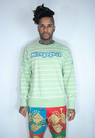 KAPPA EMBROIDED SWEATSHIRT