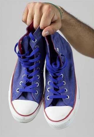 VINTAGE CONVERSE BLUE TRAINERS