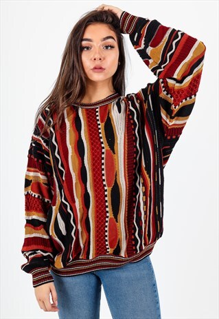 VINTAGE PATTERNED JUMPER K68