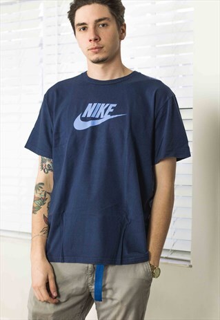 VINTAGE NIKE T-SHIRT LOGO 90S L 7.6