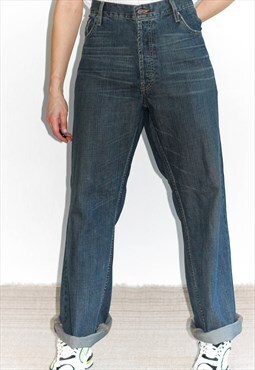Vintage 90's Wide Leg Boyfriend Baggy Fit Levi Jeans