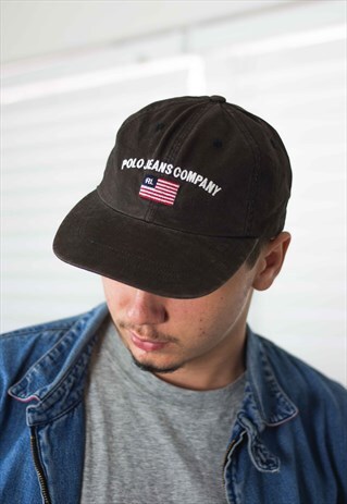 VINTAGE POLO RALPH LAUREN CAP LOGO 90S X 3