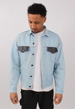Vintage Men's Levi's Blue Denim Jacket