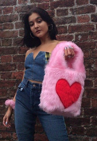 'LOTSA LOVE' HANDMADE, MINI TOTE BAG