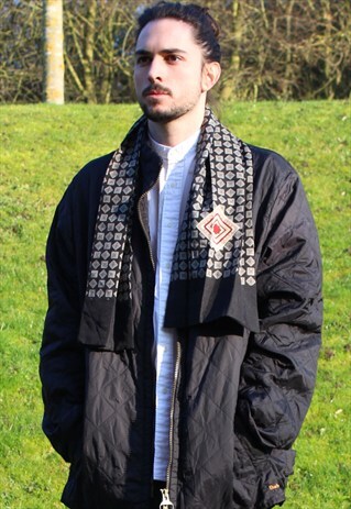 VINTAGE 70S MOD PAISLEY SCARF - SAMMY - INDIE
