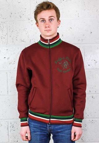 MAROON VARSITY STYLE JUMPER