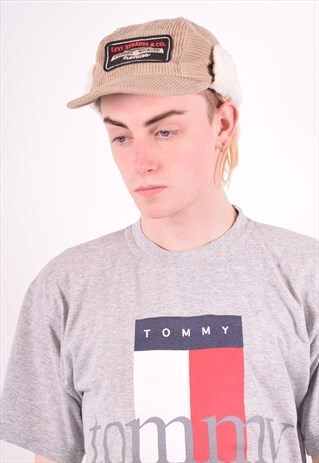 LEVI'S MENS VINTAGE CORDUROY CAP ONE SIZE BROWN 90S