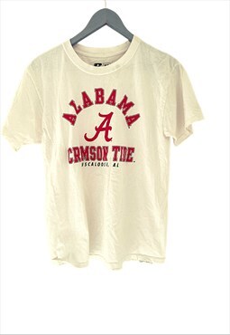 Vintage 90s Alabama T-shirt in White 
