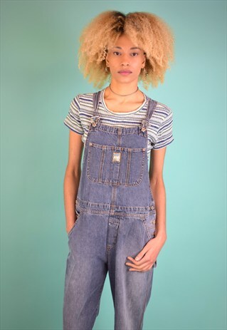VINTAGE 90'S DENIM DUNGAREES