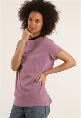VINTAGE CHAMPION EMBROIDERED SPELL OUT T-SHIRT