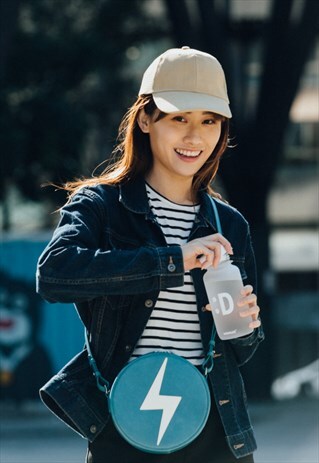 UNIQUE LIFESTYLE ROUND CROSSBODY BAG- FLASH BLUE (FOR HER)