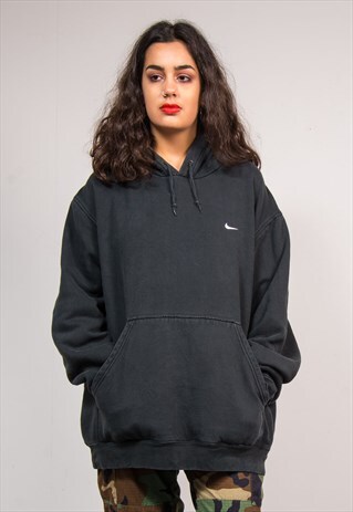 RETRO 90'S DARK GREY NIKE SWEATER HOODIE