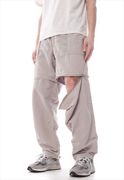 Vintage NORTH FACE Pants Hiking Trekking Trousers Beige