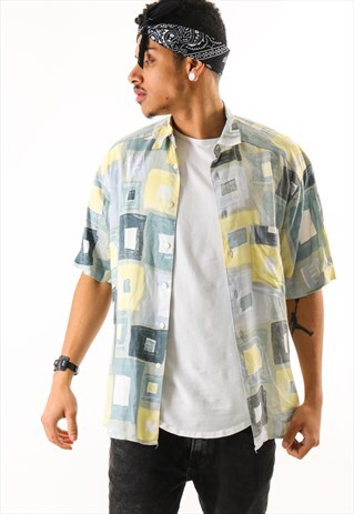 VINTAGE PATTERNED SHIRT PSAW326D