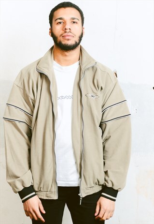 VINTAGE UMBRO VELVET TRACK JACKET
