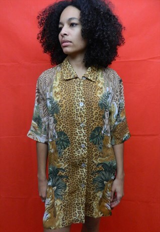 SAFARI SHEER BLOUSE SHIRT