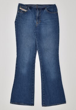 Vintage 90's Diesel Jeans Low Waist Bootcut Navy Blue